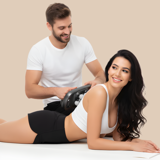 Solfix 16-Head Deep Tissue Body Massager Gun